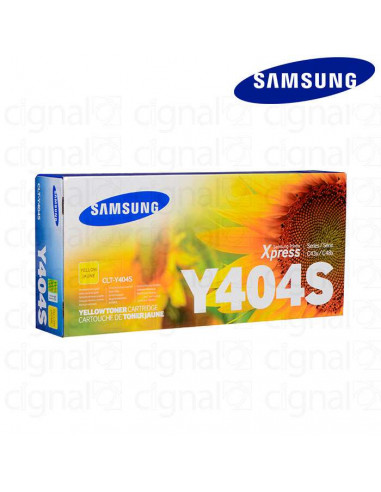 Cartucho Toner Samsung CLT Y404S Amarillo