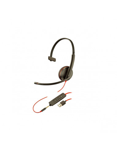 Headset USB Poly Blackwire C3215 Monoaural USB-A